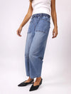 Leo Barrel Jeans Blue