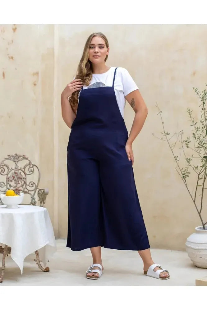 Rayon Overall Navy