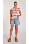 Addison Tank Pink Stripe