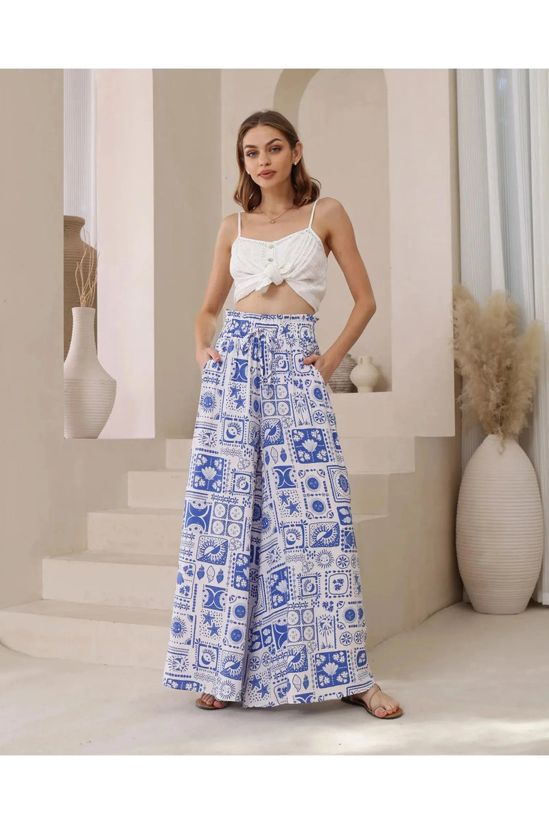 Safron Pant Blue