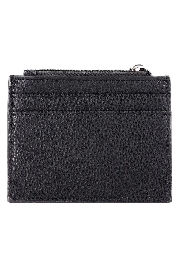 The Hunter Mini Card Holder Black