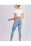 Shelby Skinny Ripped Jean Blue