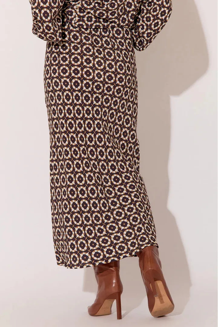 Bonnie Geo Print Skirt