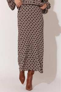 Bonnie Geo Print Skirt