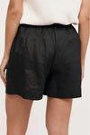 Trinity Linen Short Black