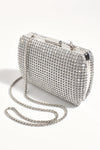 Lumiere Diamante Clutch Silver