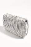 Lumiere Diamante Clutch Silver