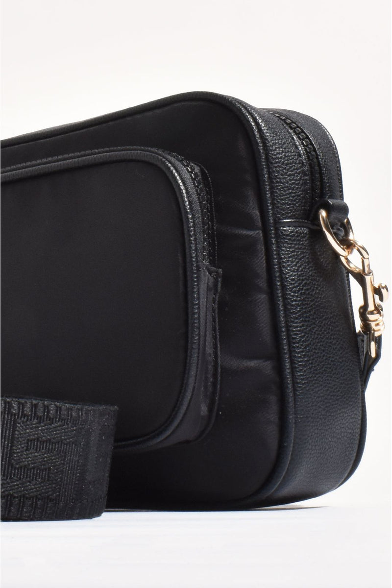 Blair Webbing Cross Body Bag Black