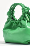 Knotted Handle Slouchy Bag Green