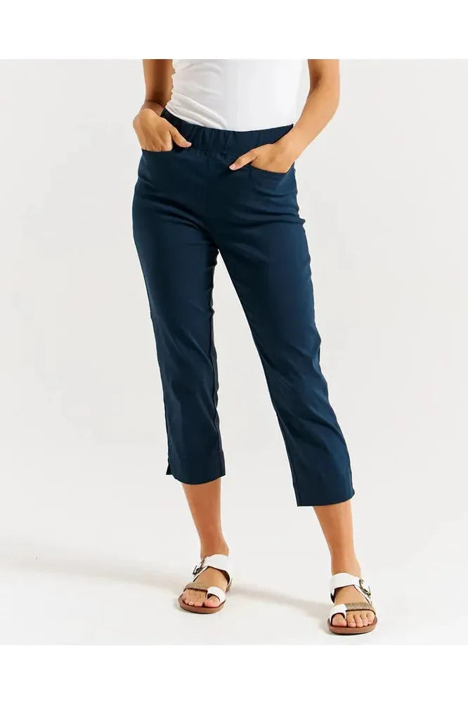 Crop Bengaline Pant Navy