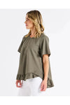 Candice Blouse Olive