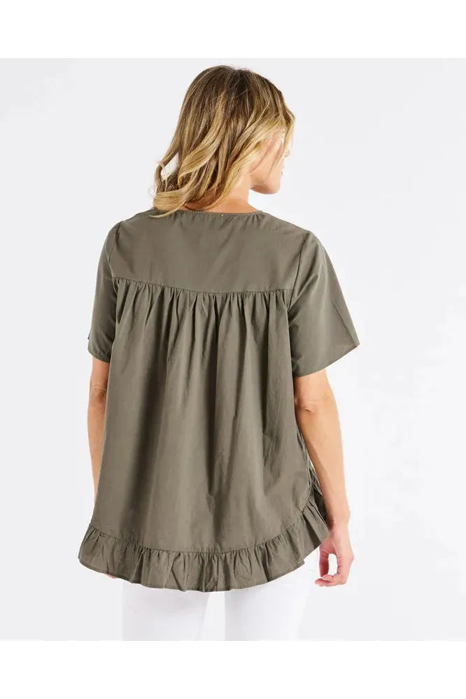 Candice Blouse Olive