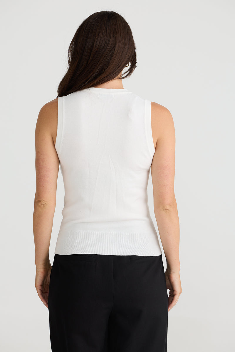 Dover Top White