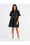 Denver Cotton Dress Black