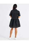 Denver Cotton Dress Black