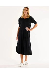 Marlene Bamboo Dress Black