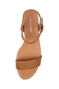 Marylee Sandal Dark Tan