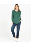 Megan Long Sleeve Dark Green