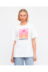 Nina Cosmo Tee White