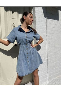 Teisha Denim Dress