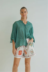 Josephine Shirt Emerald