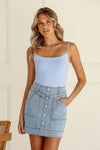 Annie Denim Skirt