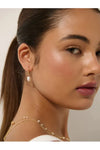 Daphne 18K Gold Pearl Earring