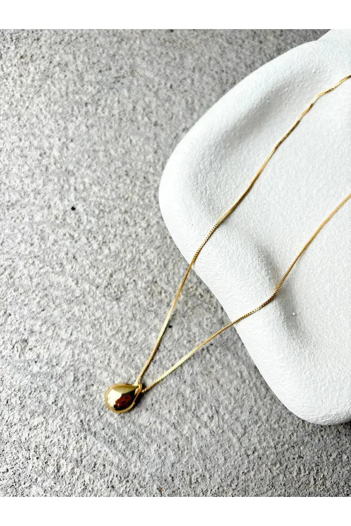 Droplet 18K Gold Plated Necklace