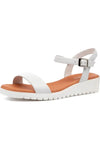 Marylee Sandal White Patent