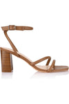 Nadia Block Heel Tan