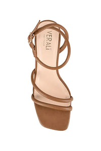 Nadia Block Heel Tan