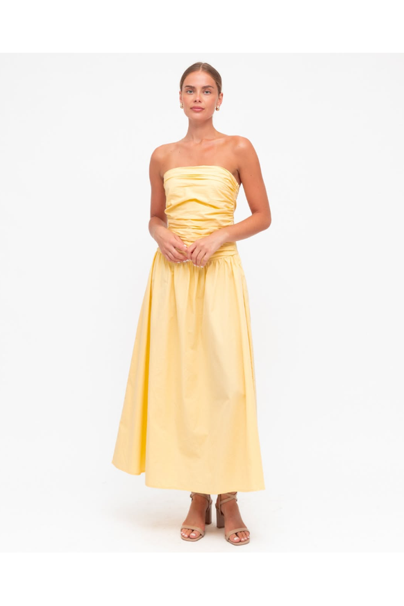 Sabrina Dress Yellow