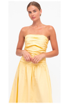 Sabrina Dress Yellow