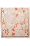 Multi Flower Scarf Camel