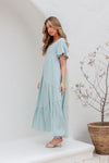 Kara Maxi Dress Sky Blue