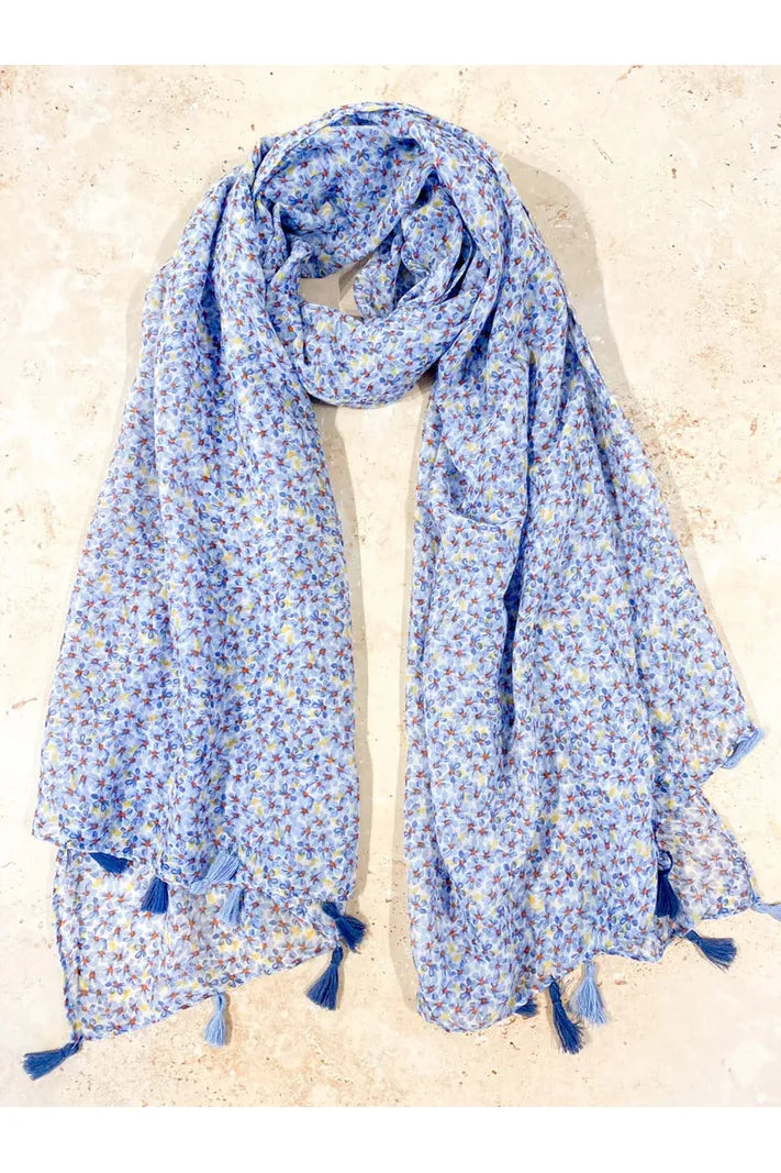 Ditsy Floral Print Scarf