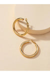 Chiara Large Hoop Earring Gold