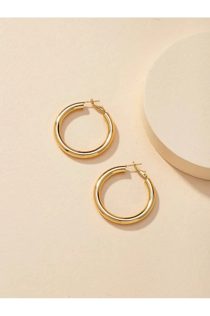 Chiara Large Hoop Earring Gold