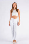 Hannah High Rise Jean White