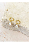 Daphne 18K Gold Pearl Earring