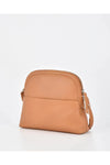 Sabine Leather Crossbody Bag Tan