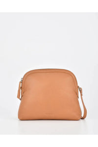 Sabine Leather Crossbody Bag Tan