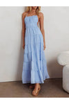 Rowie Maxi Dress Blue