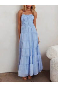 Rowie Maxi Dress Blue