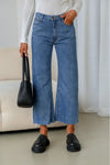 Jessie Wide Leg Jean Mid Blue