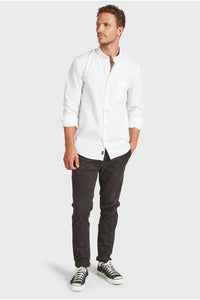 Frank Poplin Shirt White