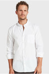 Frank Poplin Shirt White