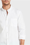 Frank Poplin Shirt White