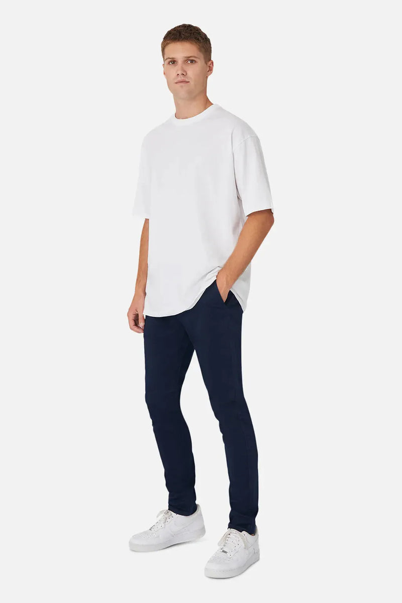 The Cuba Chino Slim Leg Pant Dark Navy