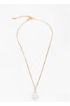 Simple Pearl Drop Layering Necklace Gold